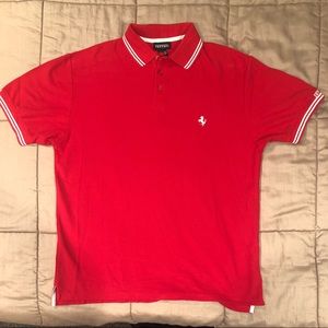 Ferrari Men’s Polo — Crew Neck — Short Sleeved